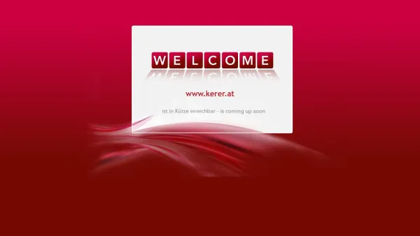 Website Screenshot: auf derder Firma KERER | - www.kerer.at - Date: 2023-06-23 12:04:46