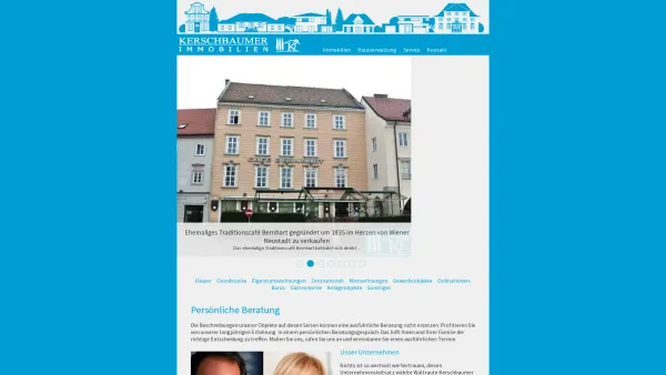 Website Screenshot: Kerschbaumer Immobilien - Persönliche Beratung | Kerschbaumer Immobilien - Date: 2023-06-15 16:02:34
