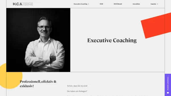 Website Screenshot: H.C.Kerschischnik; professionell, effektiv und exklusiv! Einzel-, Gruppen-, Teamcoaching und -supervision; Seminare; Workshops; - Home - Date: 2023-06-23 12:04:46