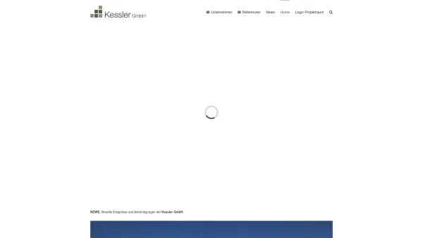 Website Screenshot: Kessler Projektcontrolling GmbH - Kessler GmbH - Date: 2023-06-14 10:37:35