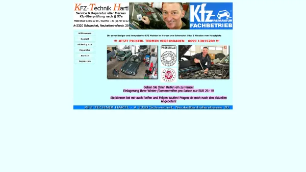 Website Screenshot: KFZ TECHNIK HARTL - KFZ TECHNIK HARTL - Date: 2023-06-14 10:41:09