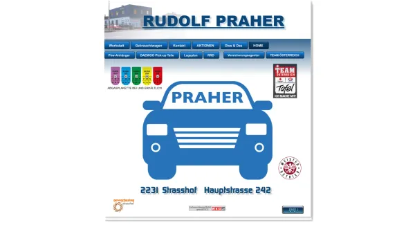 Website Screenshot: RUDOLF PRAHER - index - Date: 2023-06-14 10:41:09
