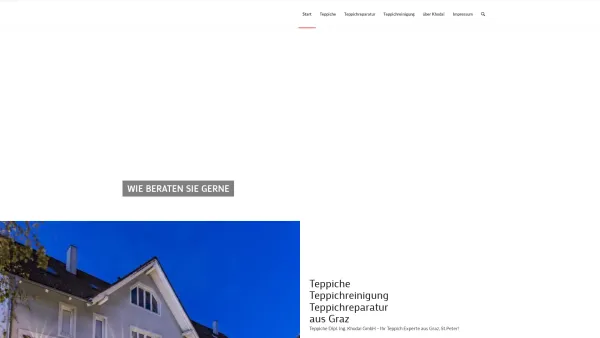 Website Screenshot: DI KHODAI TEPPICHE - KHODAI | Teppiche - Teppichreinigung - Teppichreparatur in Graz - Date: 2023-06-23 12:04:48