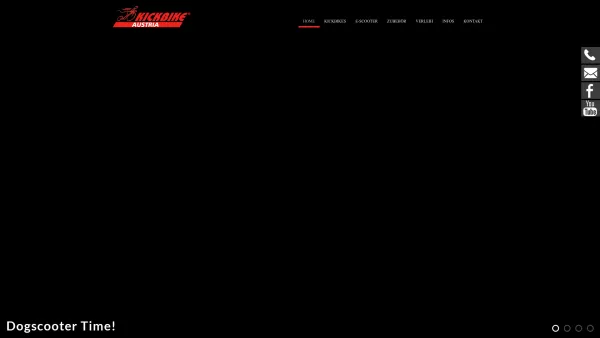 Website Screenshot: Kickbike Austria - Home - Kickbike Austria - Date: 2023-06-23 12:04:48