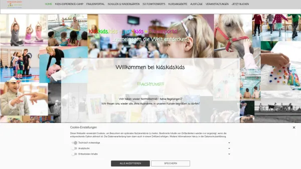 Website Screenshot: kids.kids.kids just4kids - Frauenschwimmen, Frauenschwimmkurs, Fahrtenschwimmer, kad?n yüzme, Wien, - Date: 2023-06-15 16:02:34
