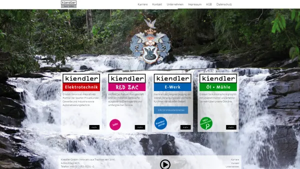 Website Screenshot: Herzlichbei Kiendler - Startseite - Kiendler - Date: 2023-06-23 12:04:48