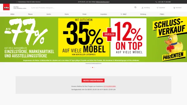 Website Screenshot: kika Geschäftsleitung St. Pölten - kika Online Shop » Das Trendmöbelhaus für Österreich | kika - Date: 2023-06-23 12:04:49