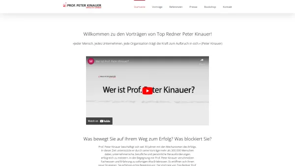 Website Screenshot: Referent Motivation - Top Redner, humorvolle Vorträge, Erfolg - Date: 2023-06-23 12:04:51