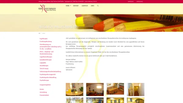 Website Screenshot: Kinderpraxis Kupkagasse - Home: Kinderpraxis Kupkagasse - Date: 2023-06-14 10:41:12