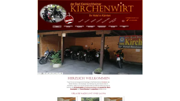 Website Screenshot: Hotel Kirchenwirt - index - Date: 2023-06-23 12:04:54