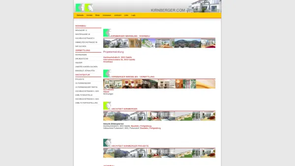Website Screenshot: Kirnberger Immobilien GmbH - Willkommen bei Kirnberger.com - Date: 2023-06-23 12:04:54