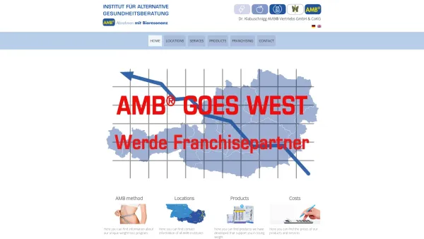 Website Screenshot: Med.rat.Dr. Alfred Klabuschnigg FA.f.Kinder und Jugendheikunde, Arzt f.Allgemeinmedizin - Homepage | Dr. Klabuschnigg AMB® Vertriebs GmbH & CoKG - Date: 2023-06-23 12:04:57
