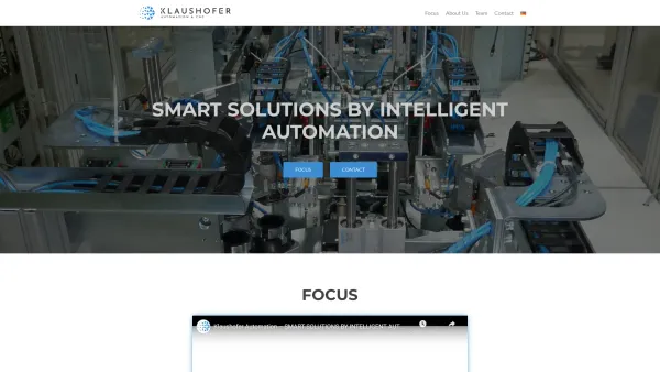 Website Screenshot: Klaushofer Steuerungstechnik - Klaushofer Automation GmbH – Smart solutions by intelligent automation - Date: 2023-06-15 16:02:34