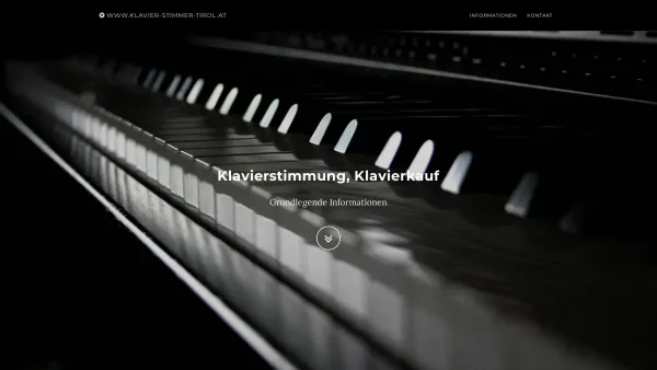 Website Screenshot: KLAVIERSTIMMER TIROL 06766972303 - www.klavier-stimmer-tirol.at - Mag. Thomas Krenn - Date: 2023-06-23 12:04:55