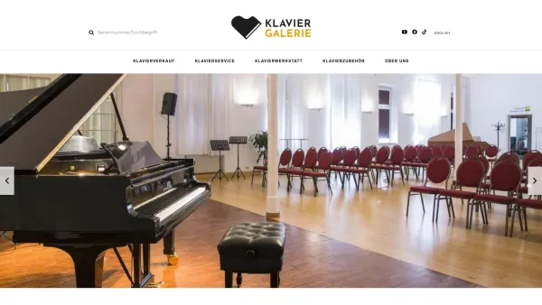 Website Screenshot: Wendl & Lung, Klavierbau u. Vertriebs GmbH / Klavier Galerie Wendl & Lung - Wer ein Klavier kaufen will, findet bei uns die größte Auswahl - Date: 2023-06-23 12:04:55