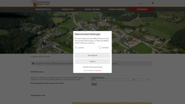 Website Screenshot: Marktgemeindeamt Klein St KleSt. Paul RiS-Kommunal - Klein St. Paul - GEM2GO WEB - Startseite - Date: 2023-06-14 10:41:12