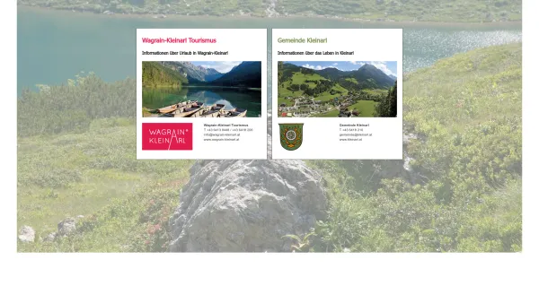 Website Screenshot: Gemeinde Kleinarl - Kleinarl im Salzburger Land, Österreich - Date: 2023-06-23 12:04:59