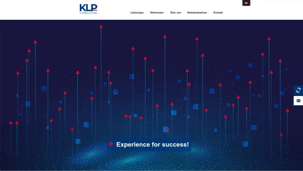 Website Screenshot: KLP Managementberatung GmbH - Startseite » klp.co.at - Date: 2023-06-23 12:05:03