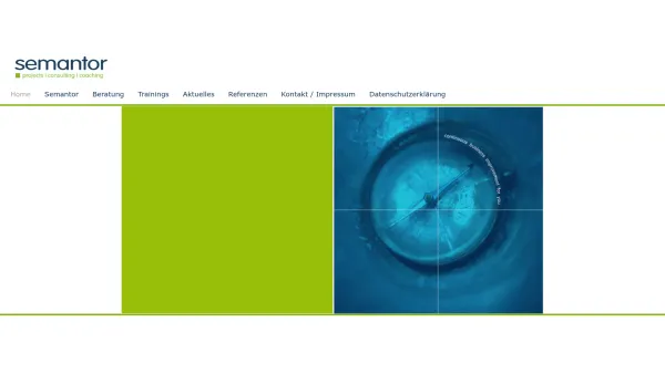 Website Screenshot: Semantor GmbH - Semantor GmbH - Date: 2023-06-14 10:41:15