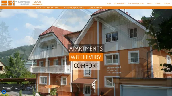 Website Screenshot: Apartments Appartements Schladming - Apartments in Schladming – Kocina - Date: 2023-06-23 12:05:06