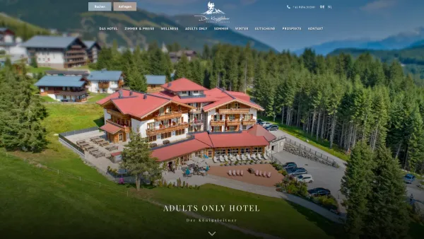 Website Screenshot: Ferienclub Königsleiten - Hotel in Königsleiten - Hotel Der Königsleitner im Zillertal - Date: 2023-06-23 12:05:06