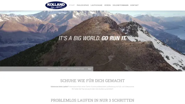 Website Screenshot: Susanne Kolland-Top-Sport ASICS Gaal - Schuhe wie für dich gemacht - Kolland Top-Sport - Date: 2023-06-23 12:05:09