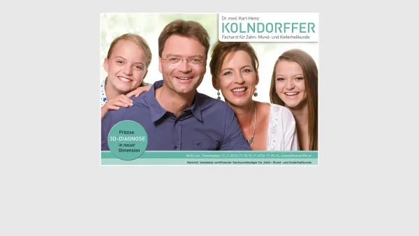 Website Screenshot: Ordination Kolndorffer - Dr.med Kolndorffer - Date: 2023-06-23 12:05:11