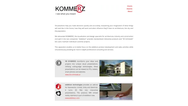 Website Screenshot: KOMMERZ - Home | KOMME®Z - Date: 2023-06-23 12:05:11