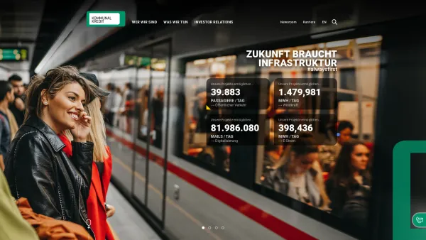 Website Screenshot: Kommunalkredit Austria AG - Infra Banking Experts - Kommunalkredit - Date: 2023-06-23 12:05:11
