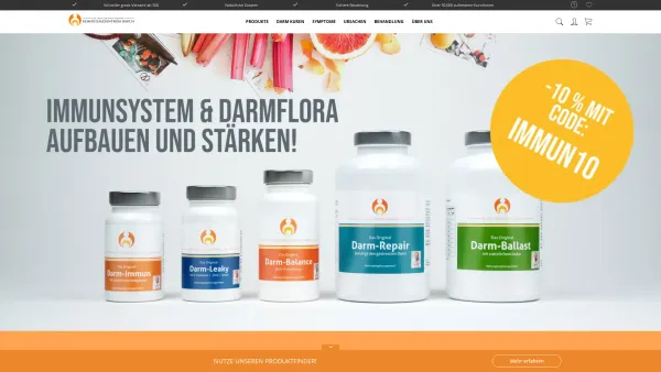 Website Screenshot: Dr.med. Gerhard Wallner GmbH - Kompetenzzentrum Bauch - Shop für Darmgesundheit - Date: 2023-06-15 16:02:34