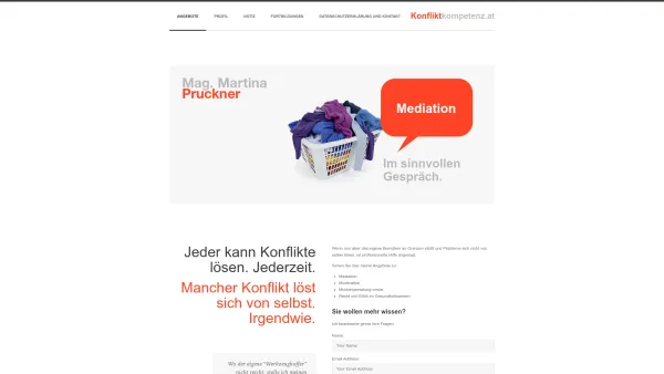 Website Screenshot: Mag. Martina Pruckner - Konfliktkompetenz | Martina Pruckner - Date: 2023-06-14 10:41:18