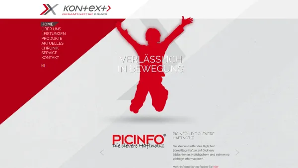 Website Screenshot: Kontext Druckerei GmbH - Kontext - Kontext Druck - Date: 2023-06-14 10:41:18