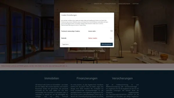 Website Screenshot: Konzept - Home - Immobilien und Finanzierungen - Date: 2023-06-23 12:05:11
