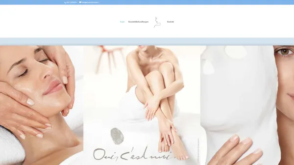 Website Screenshot: Kosmetikstudio CARINA - Kosmetikstudio Düsseldorf Averkiou Luxus-Kosmetikbehandlung - Date: 2023-06-15 16:02:34
