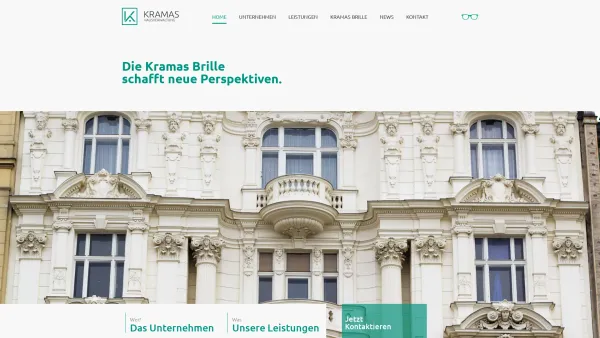 Website Screenshot: Kramas Immobilienmakler Ges.m.b.H. - KRAMAS Hausverwaltung – seit 1926 bestehendes mittelständisches Immobilienverwaltungsunternehmen - Date: 2023-06-23 12:05:17