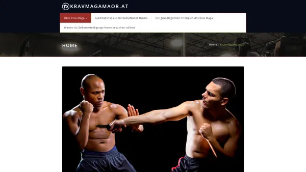 Website Screenshot: Selbstverteidigung Self Defense Krav Maga Maor - Über Krav Maga - Kravmagamaor.at - Date: 2023-06-23 12:05:20