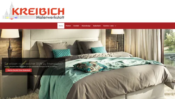 Website Screenshot: Farbe & Malerwerkstatt GmbH - Home | Kreibich - Date: 2023-06-23 12:05:20