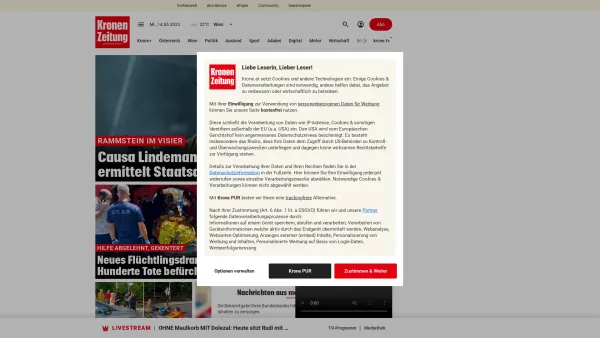Website Screenshot: Carnica Jungreithmayr - Kronen Zeitung | Aktuelle Nachrichten | krone.at - Date: 2023-06-14 16:36:55