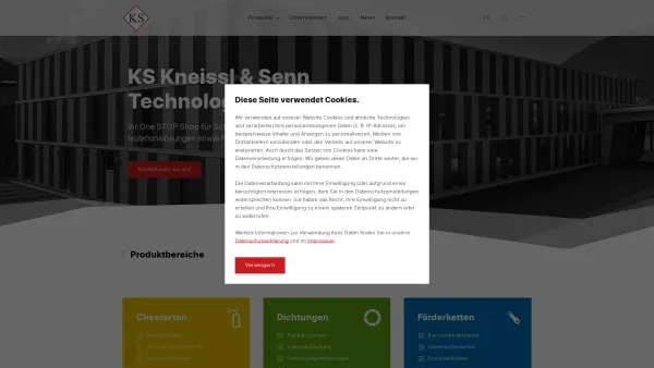 Website Screenshot: ks-tech.at Kneissl und Senn Technologie GmbH - KS Kneissl & Senn Technologie GmbH | Viribus Unitis - Date: 2023-06-14 10:41:21