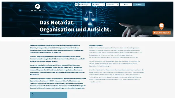 Website Screenshot: Notariatskammer für Kärnten - Die Kammerorganisation des österreichischen Notariats - Date: 2023-06-23 12:05:26