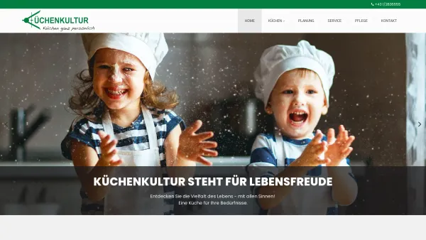 Website Screenshot: KÜCHENKULTUR EINRICHTUNGSGES.M.B.H - Küche - Planung, Einbau | KÜCHENKULTUR in 1220 Wien - Date: 2023-06-23 12:05:28