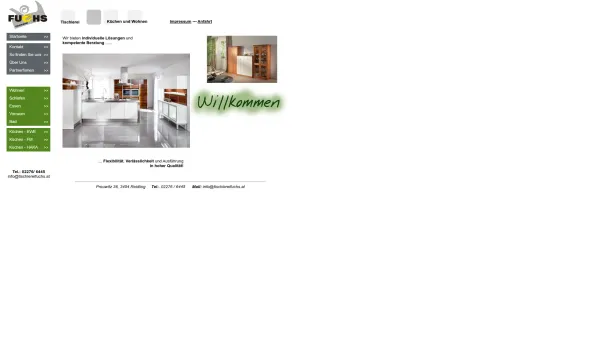 Website Screenshot: Küchenteam Fuchs - Tischlerei Fuchs - Date: 2023-06-14 10:41:23