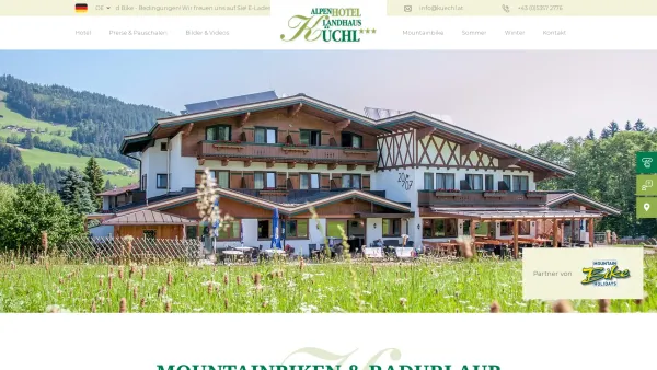 Website Screenshot: Pension Landhaus Küchl*** - Hotel Küchl - Date: 2023-06-15 16:02:34
