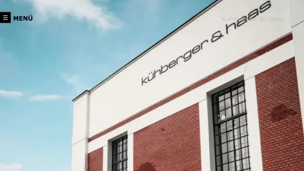 Website Screenshot: Kühberger Haas UTA Kundendomain - Home - Kühberger & Haas - Date: 2023-06-15 16:02:34