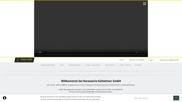 Website Screenshot: Friedrich Karosserie Spenglerei Kühleitner Salzburg - Karosserie- Spenglerei Kühleitner - Karosserie Kühleitner - Date: 2023-06-15 16:02:34