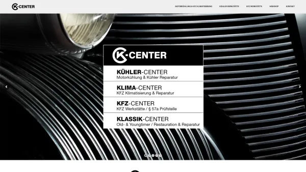 Website Screenshot: Kühler Center - Kühlercenter Austria - k-center.at - Date: 2023-06-15 16:02:34