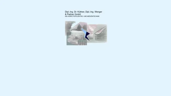 Website Screenshot: Dipl.-Ing. Dr. Küttner, Dipl.-Ing. Wenger & Partner GmbH - KÜTTNER-WENGER-MEDIZINTECHNIK-PLANUNG - Date: 2023-06-23 12:05:29