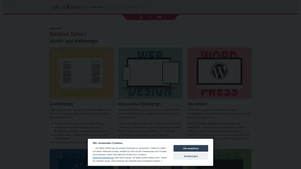 Website Screenshot: Kultiko - Roland Zeiner | Grafik- und Webdesign - Date: 2023-06-14 10:41:23