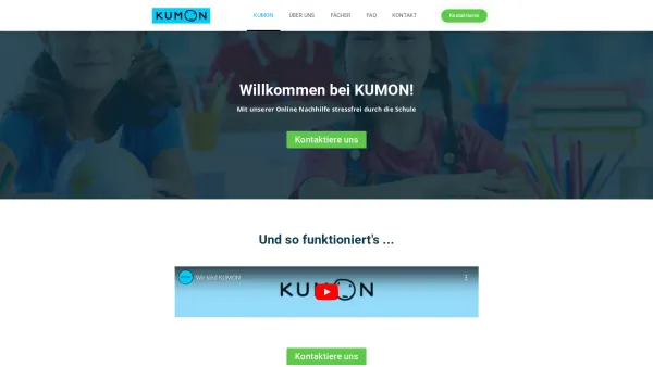 Website Screenshot: KUMON Mag. Adrian Kawan - KUMON: Online Nachhilfe Mathematik - Englisch für Kinder Österreich - Date: 2023-06-23 12:05:29