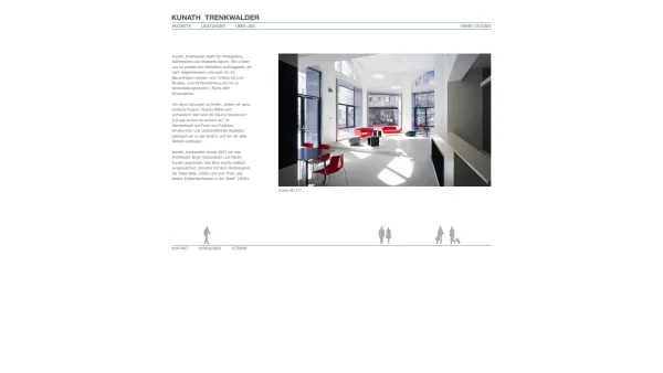 Website Screenshot: kunath trenkwalder architekten - Date: 2023-06-14 10:41:23